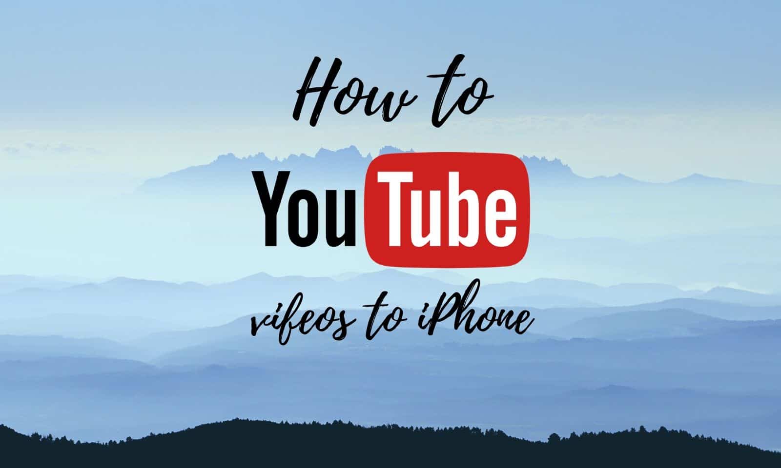 download youtube video to iphone online